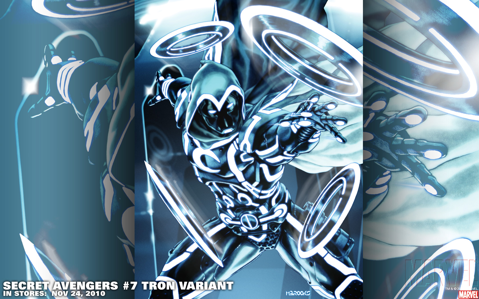 Marvel Tron - HD Wallpaper 