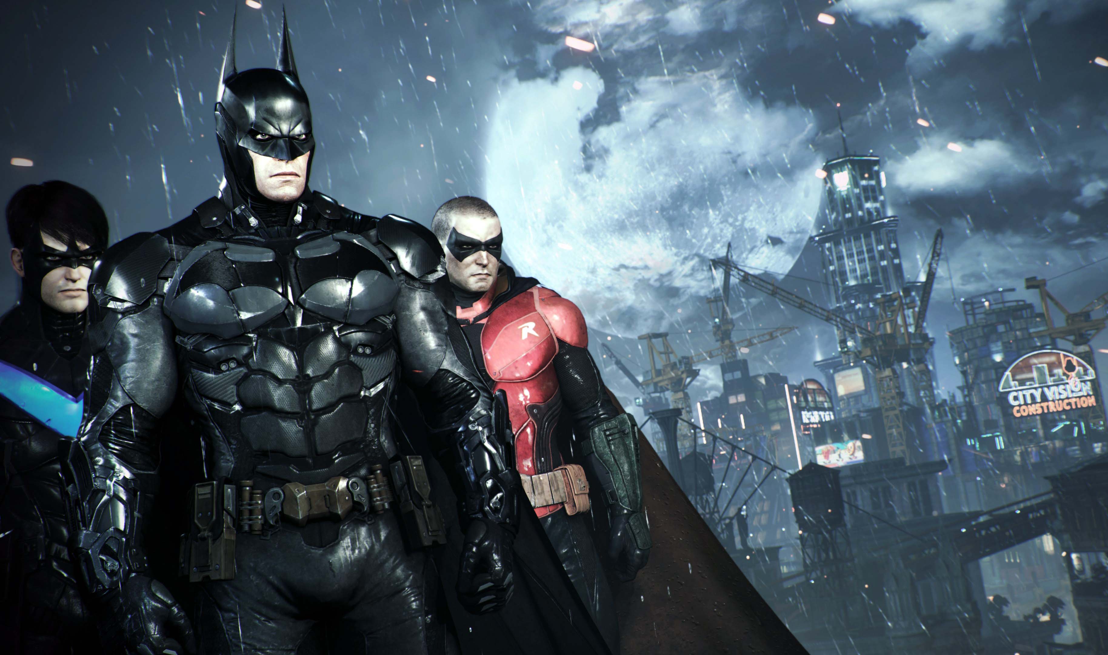 2k Wallpaper Batman Arkham Knight - HD Wallpaper 