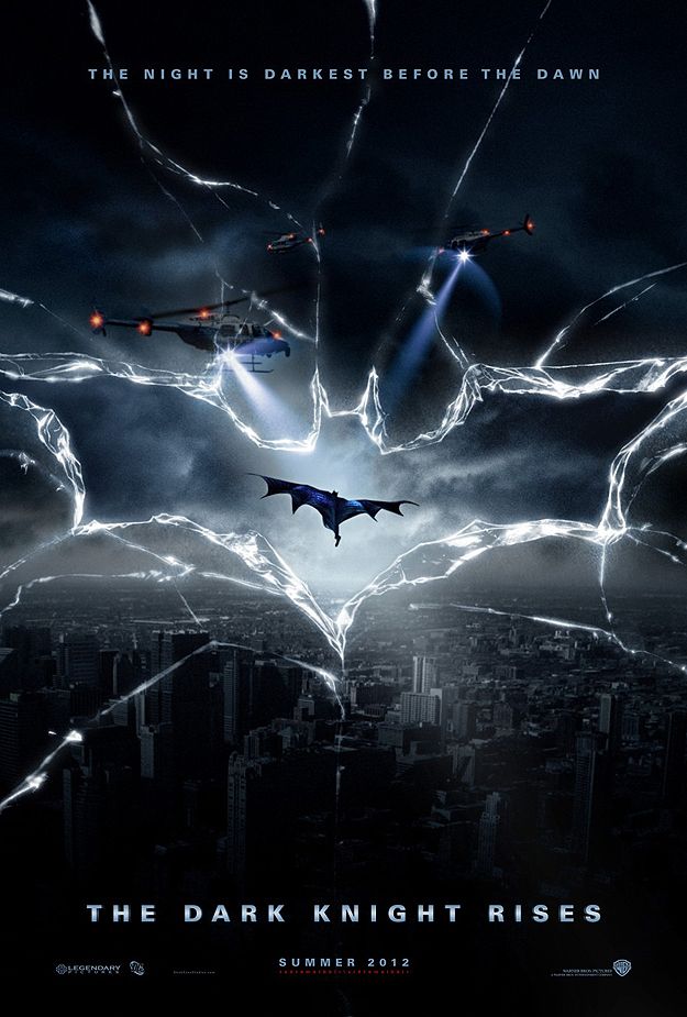 Dark Knight Rises Poster - HD Wallpaper 
