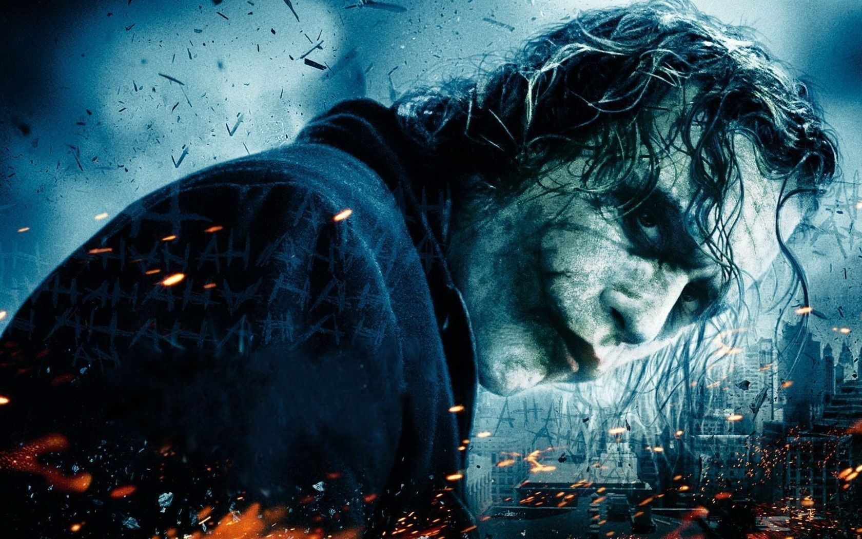 Joker Dark Knight - HD Wallpaper 