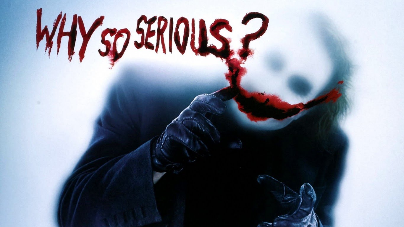 Joker Why So Serious - HD Wallpaper 