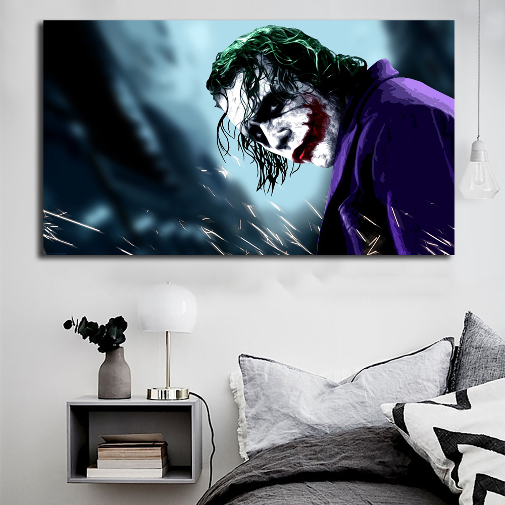 Joker Wallpaper Scary Joker - HD Wallpaper 