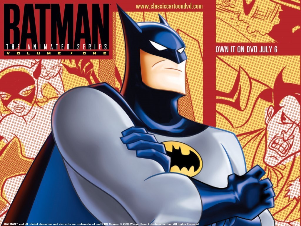 Batman Dvd Cover - Batman The Animated Series Png - 1024x768 Wallpaper -  