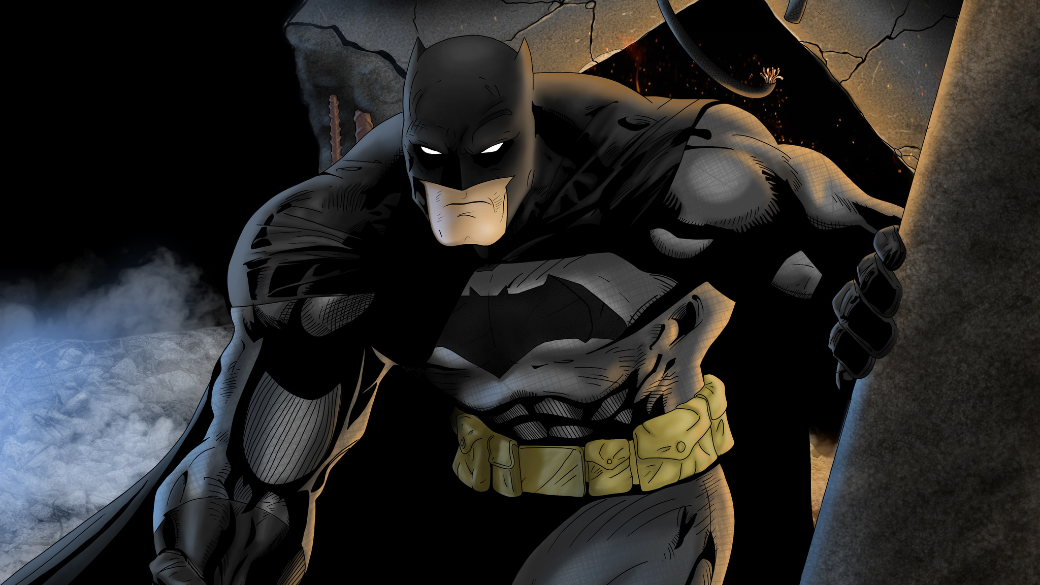 Digital Art Batman Wallpapers 4k - HD Wallpaper 