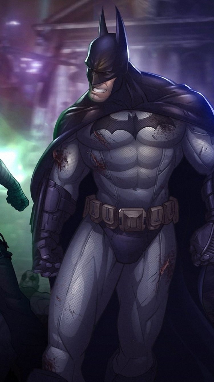 Agry Batman Wallpaper Iphone 6, 6s, - 8k Batman Arkham Knight - HD Wallpaper 