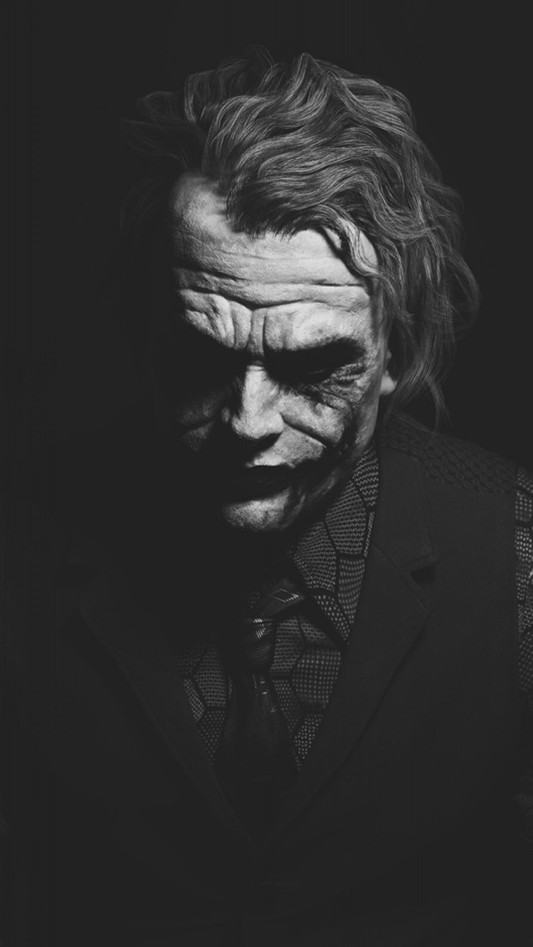 Heath Ledger, Joker, Monochrome, Batman - Joker Wallpaper Hd - HD Wallpaper 