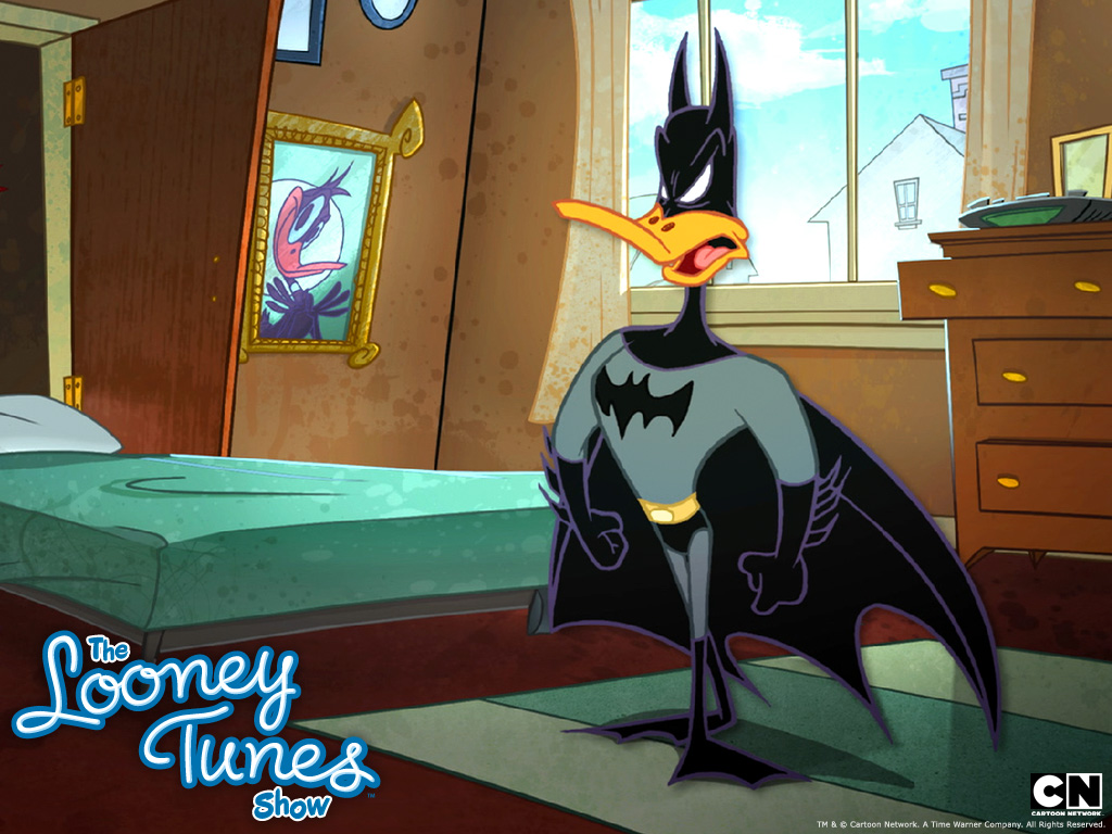 Batman Daffy - Looney Tunes Daffy Batman - HD Wallpaper 