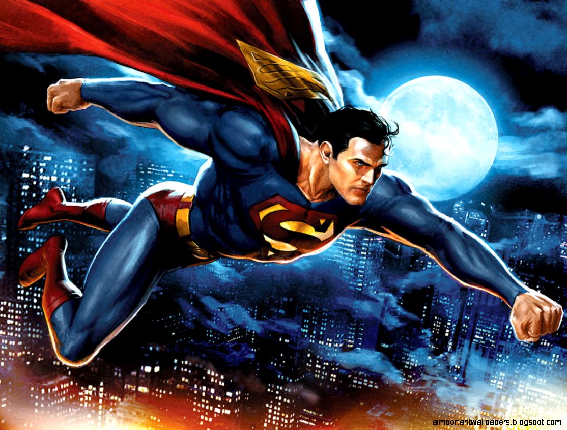 Superman Cartoon Wallpaper Download Cartoons Images - Super Man Images Download - HD Wallpaper 