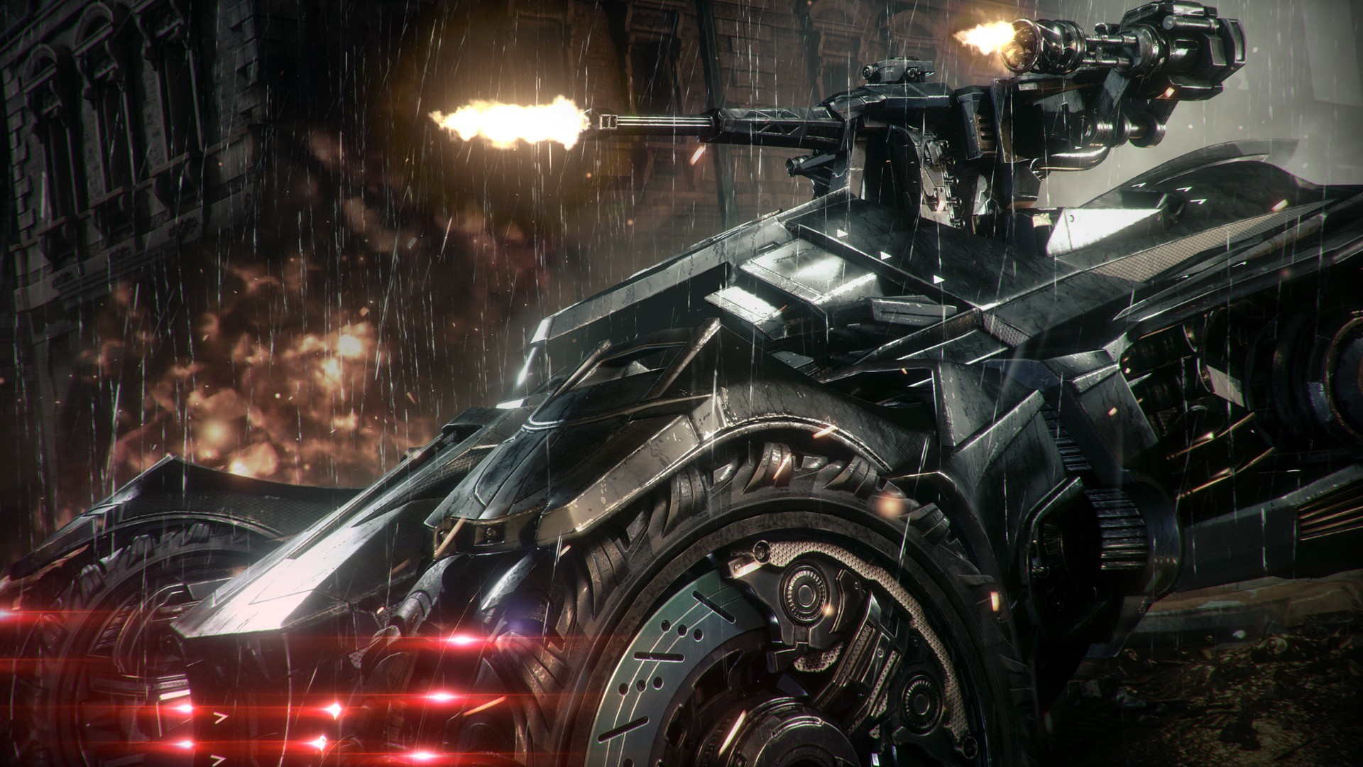 1920x1080, - Batman Arkham Knight Batmobile - HD Wallpaper 