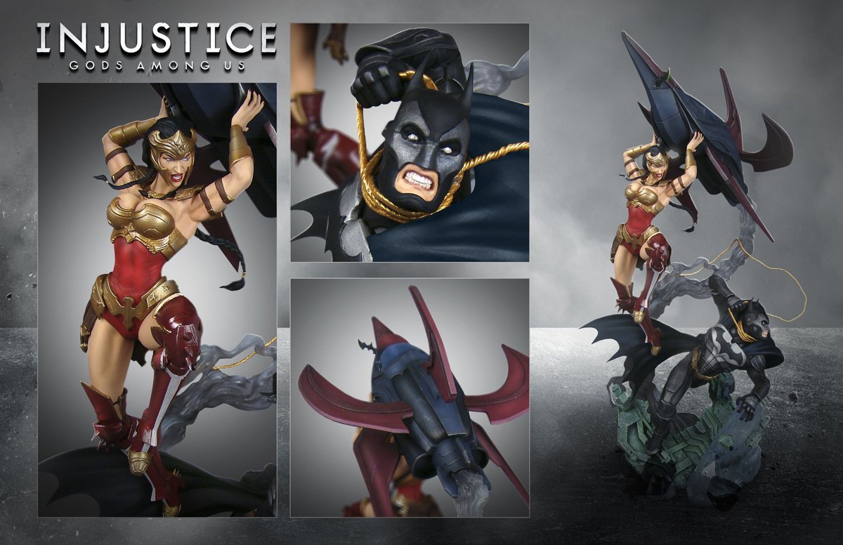 Injustice Collector's Edition Statue - HD Wallpaper 