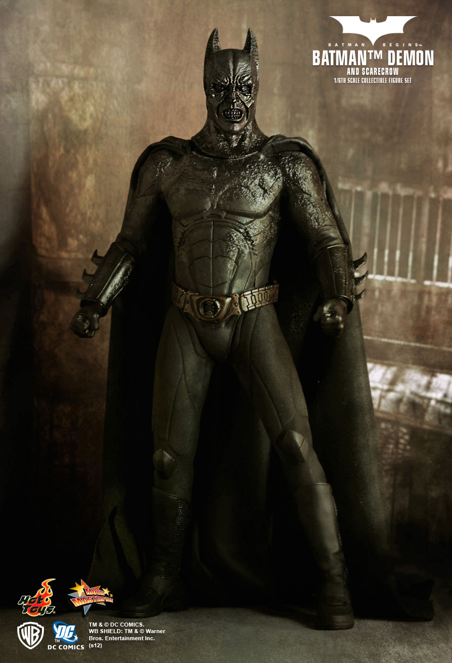 Amazing Batman Begins Pictures & Backgrounds - Hot Toys Batman Demon Scarecrow - HD Wallpaper 