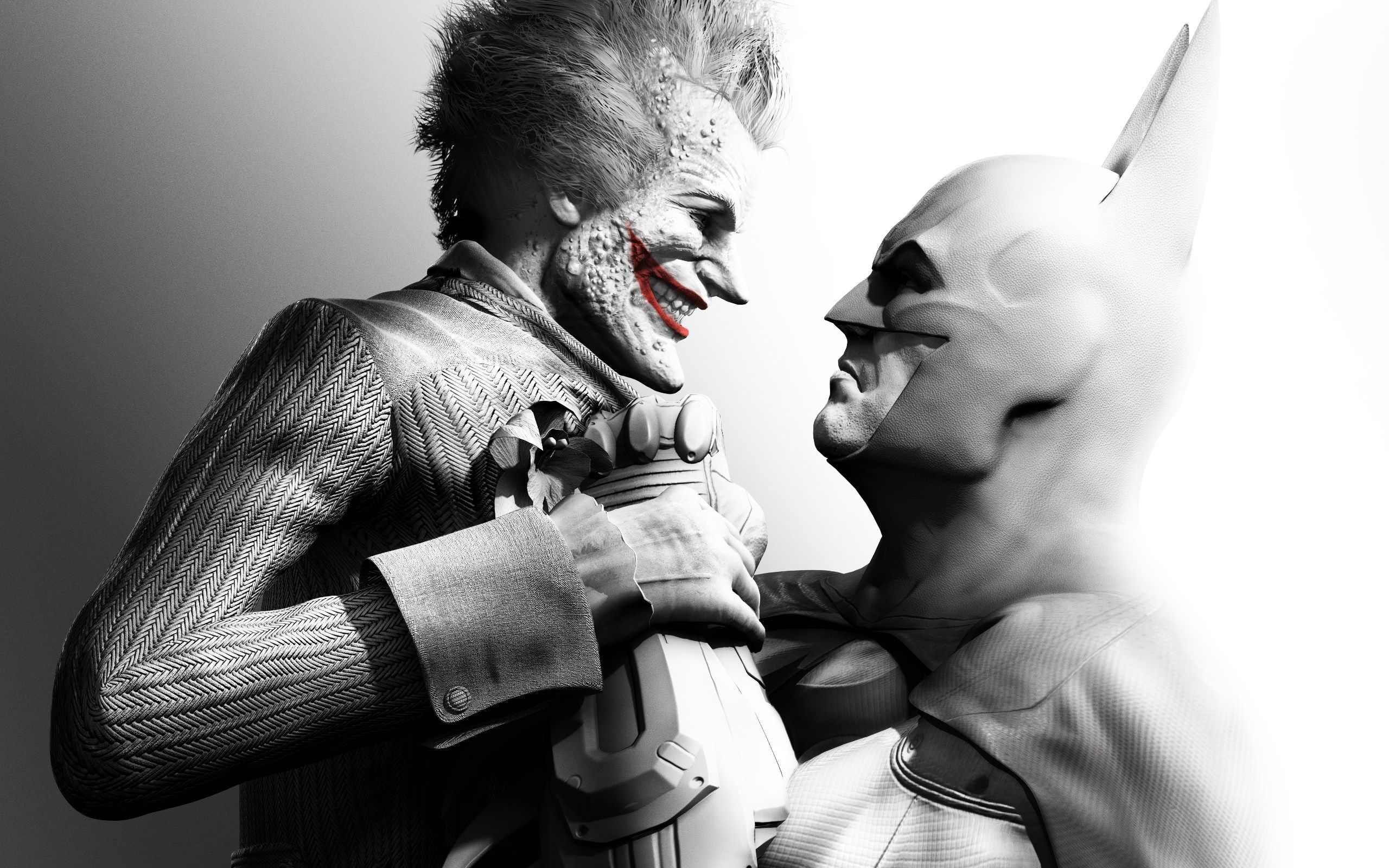 Batman Arkham City Batman Choke Joker - HD Wallpaper 