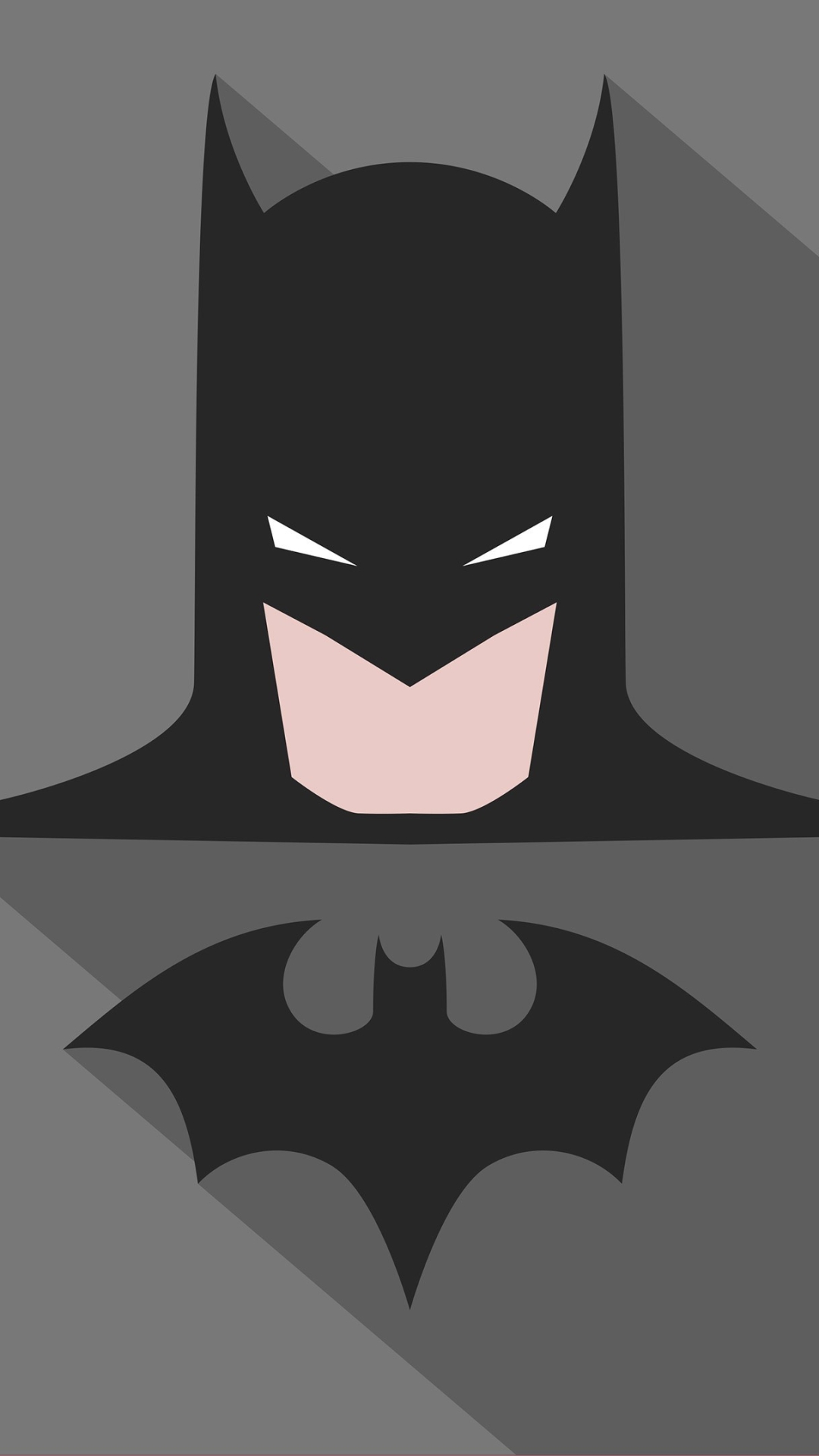 Batman Minimalist Wallpaper Art - HD Wallpaper 