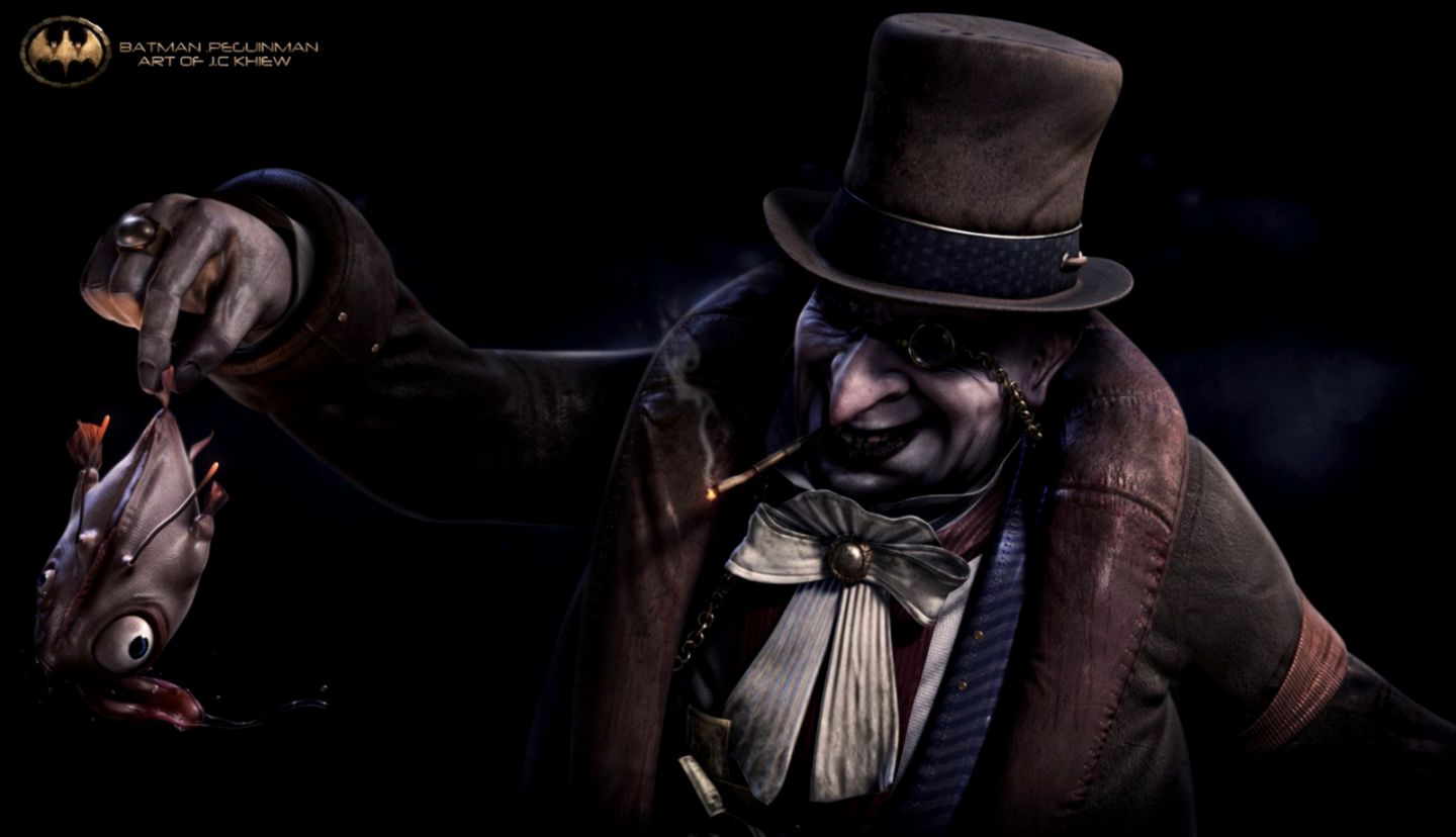 Batman Wallpaper And Background Image Id371858 - Penguin Batman - HD Wallpaper 