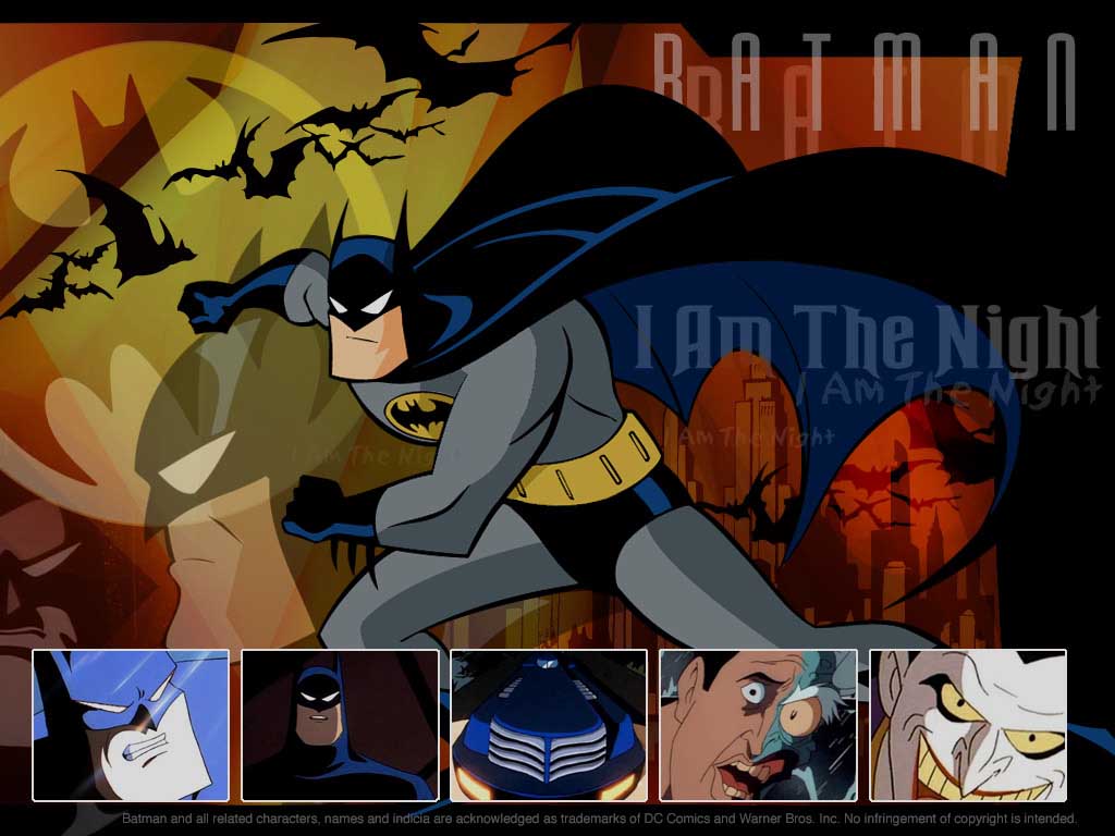 Batman The Animated Series - 1024x768 Wallpaper 