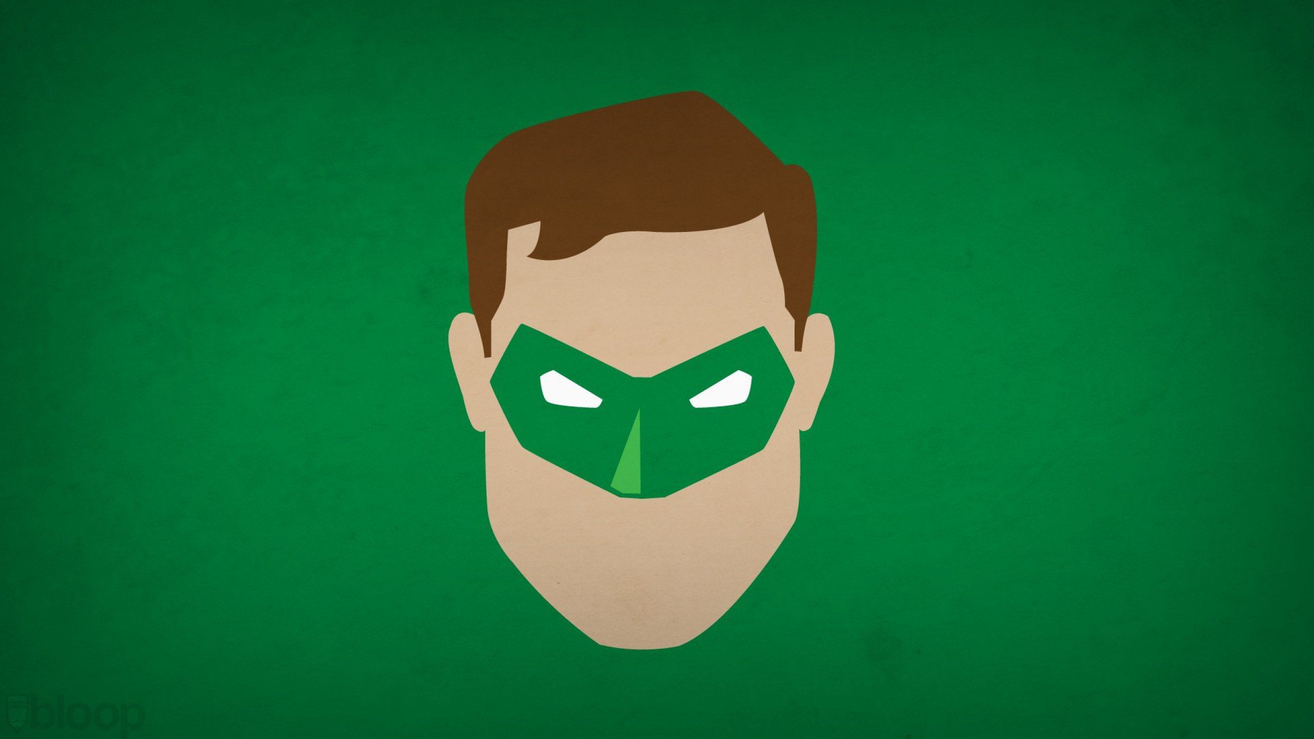 Linterna Verde Superhéroes Minimalistas Fondo Verde - Batman Superman Flash Green Lantern - HD Wallpaper 