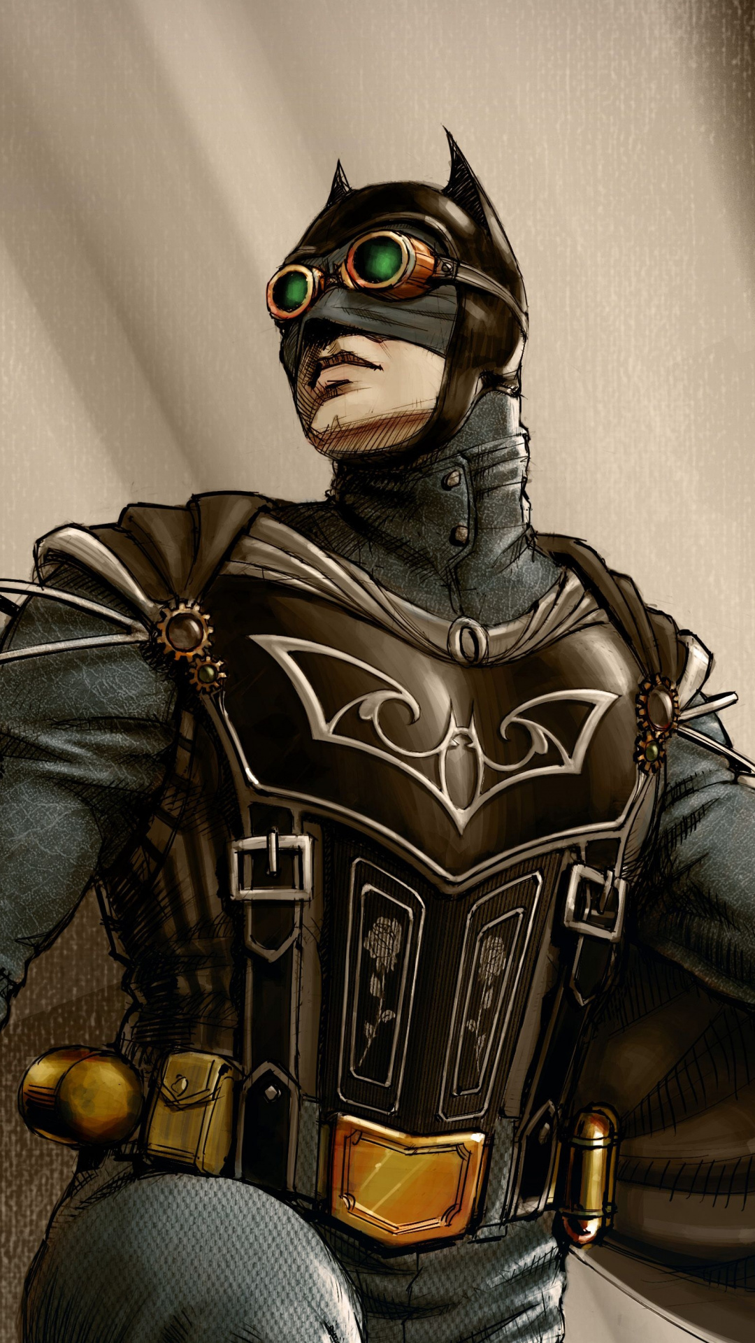 Steampunk Batman - HD Wallpaper 