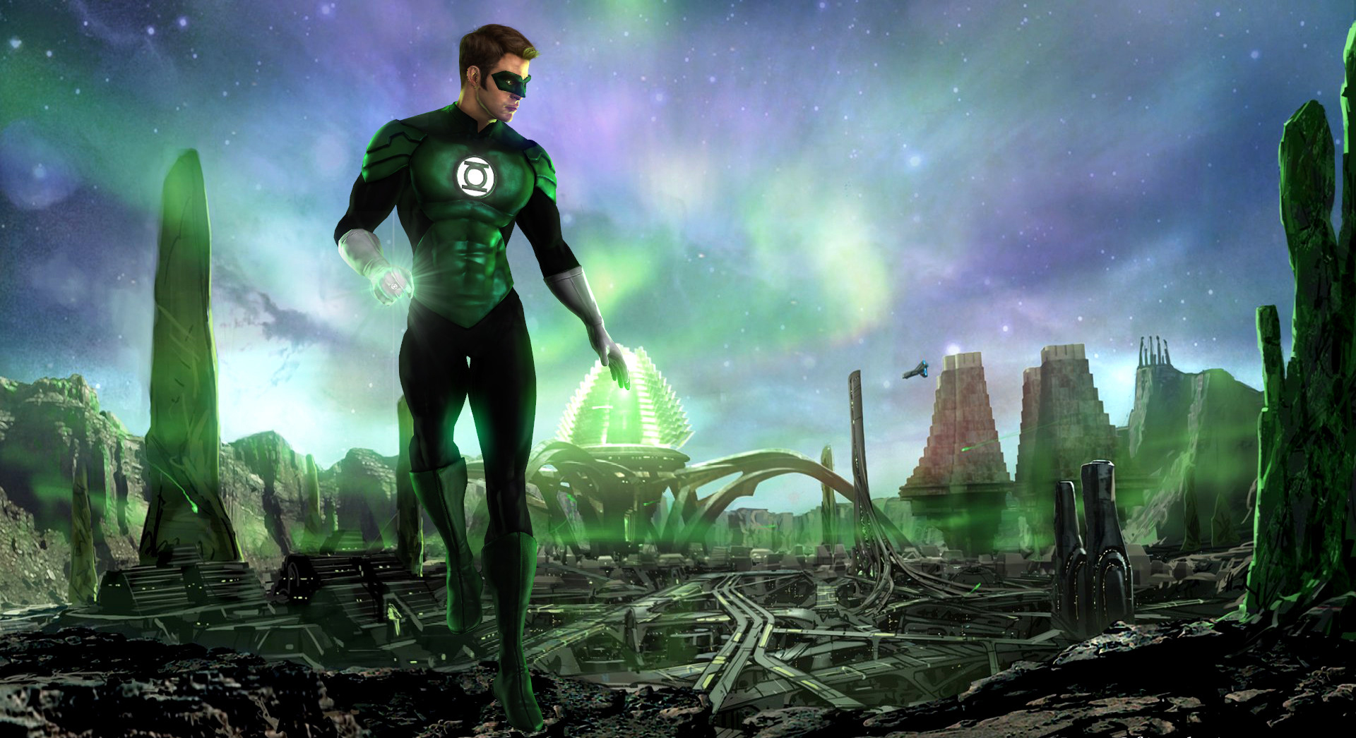 Green Lantern Wallpaper 4k - HD Wallpaper 