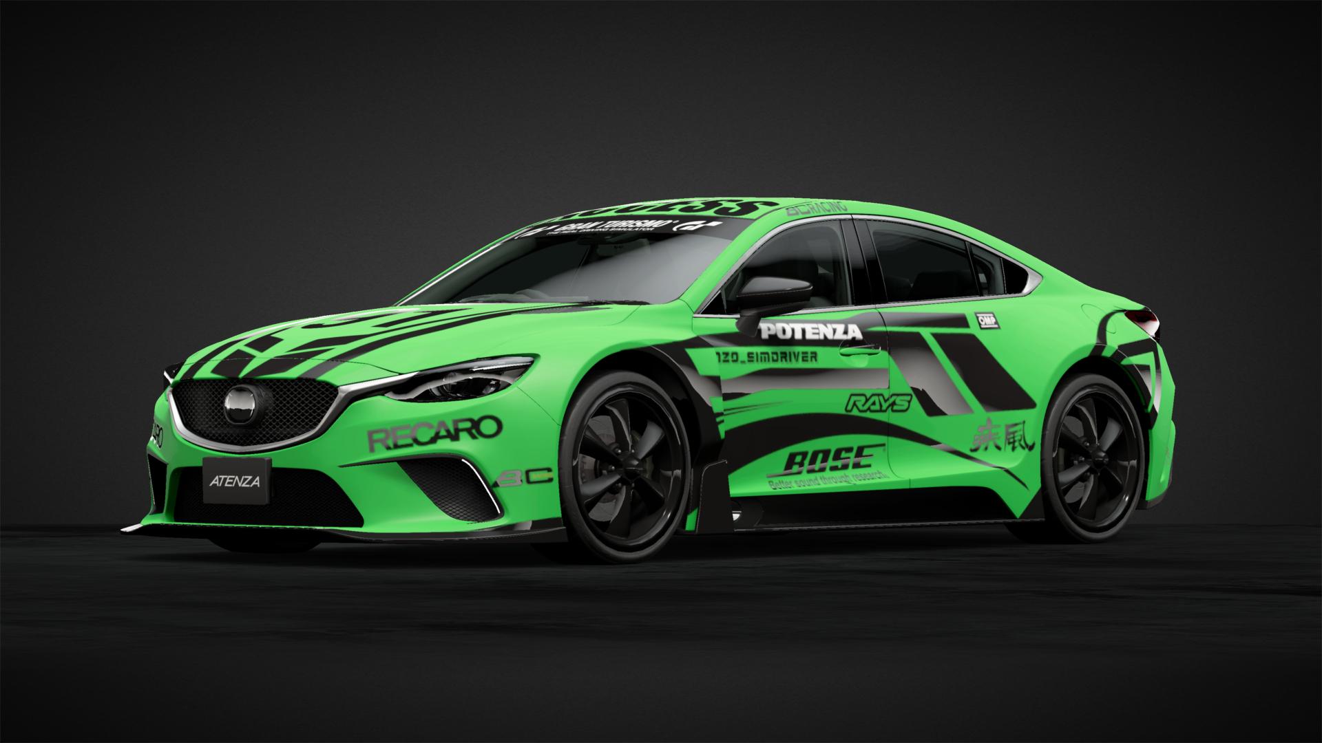 Mazda Atenza Renown Livery - HD Wallpaper 