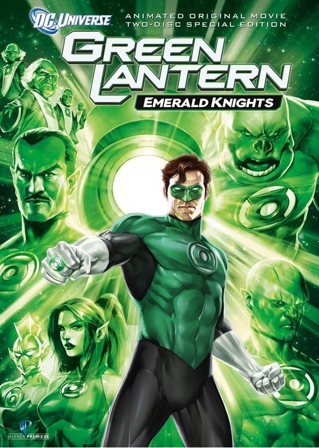 Green Lantern Emerald Knights Poster - HD Wallpaper 