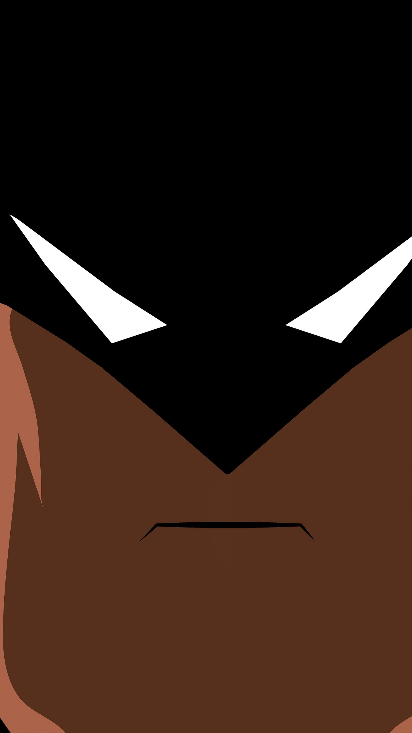 Batman S Face, Minimalism, Dark, Wallpaper - Iphone 7 Wallpapers Batman Iphone - HD Wallpaper 