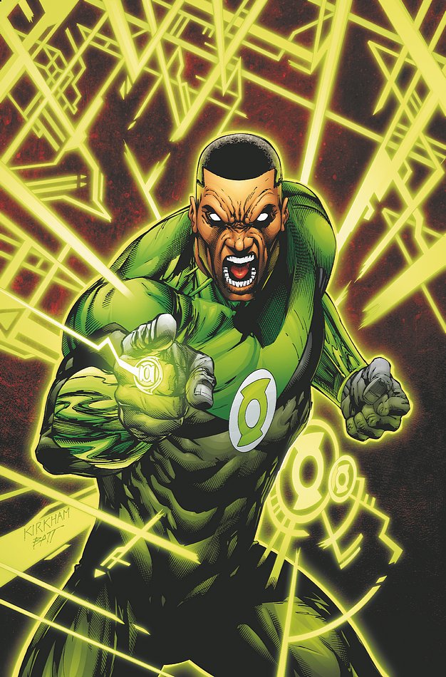 Green Lantern John Stewart Covers - HD Wallpaper 
