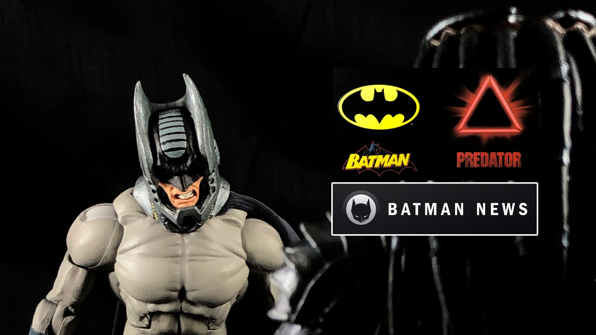 Batman Vs Predator Neca - HD Wallpaper 