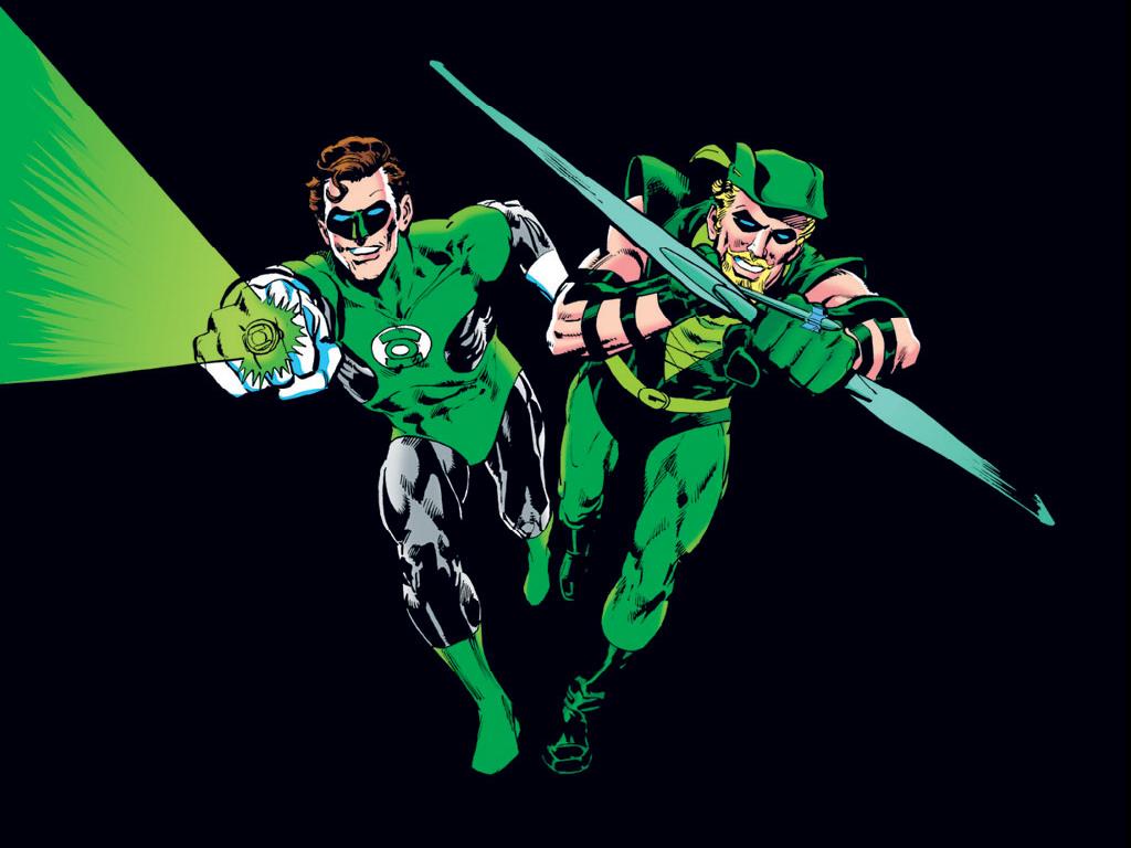 Green Arrow Green Lantern - HD Wallpaper 