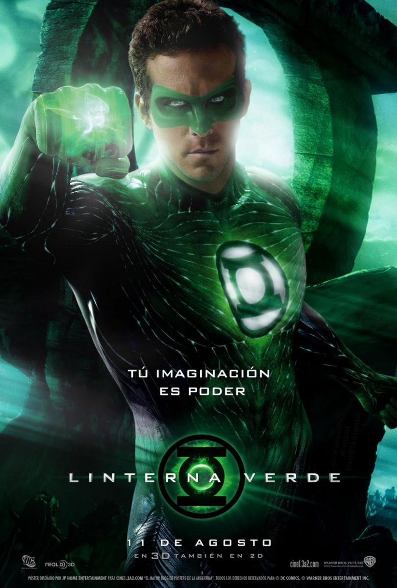 Green Lantern 2011 Poster - HD Wallpaper 