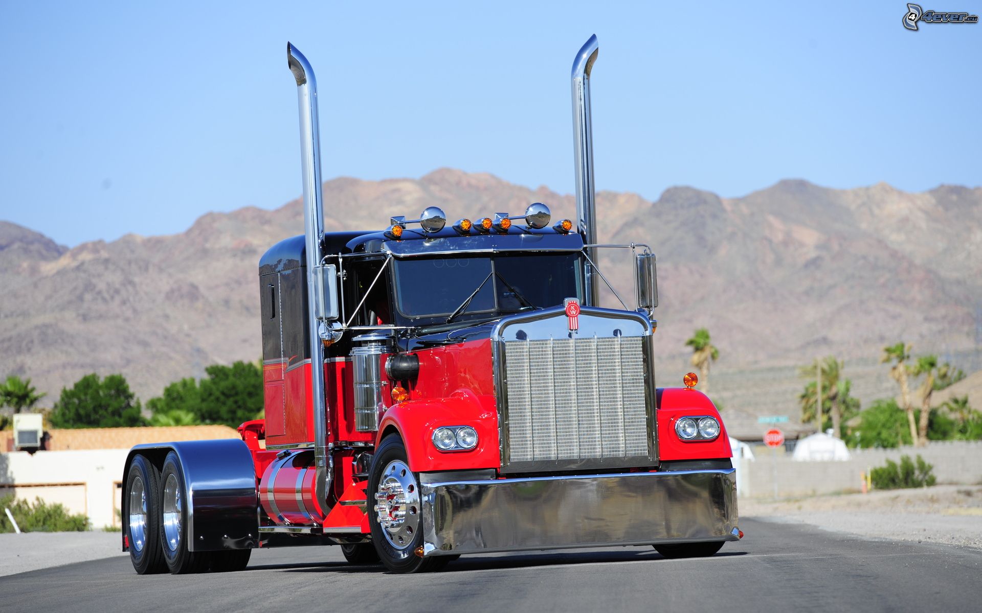 Kenworth K100, American Camion - Semi Kenworth Custom Truck - HD Wallpaper 