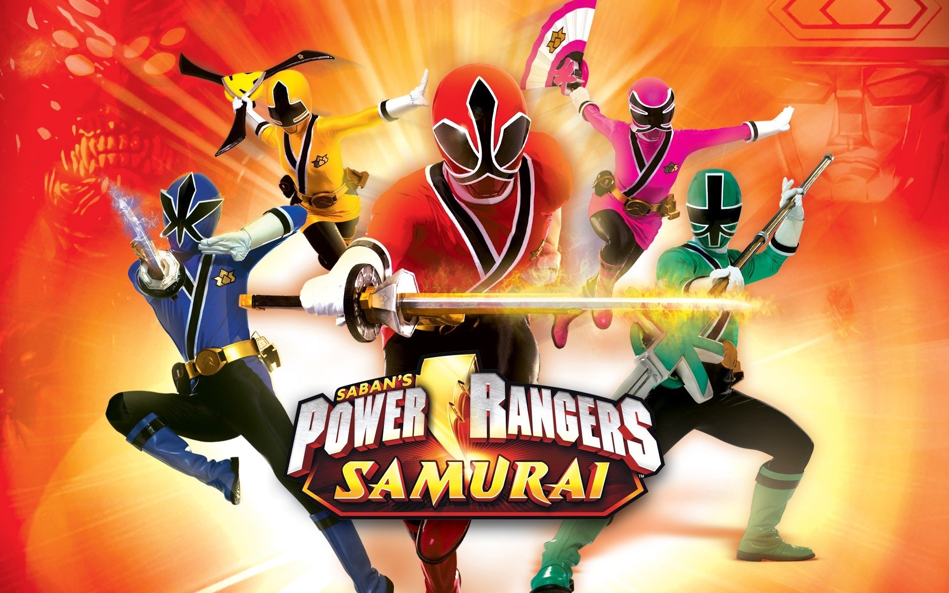 Los Power Rangers Samurai - HD Wallpaper 