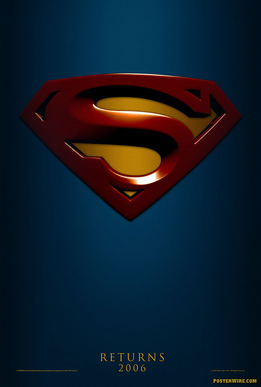 Superman Returns Teaser Movie Poster - Superman Returns Poster Hd - HD Wallpaper 