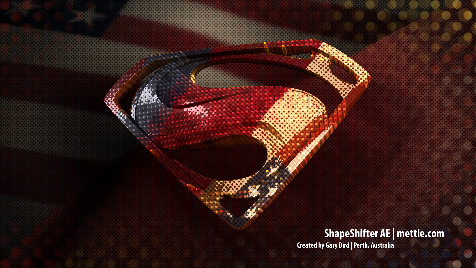 Download Logo Superman 3d - HD Wallpaper 