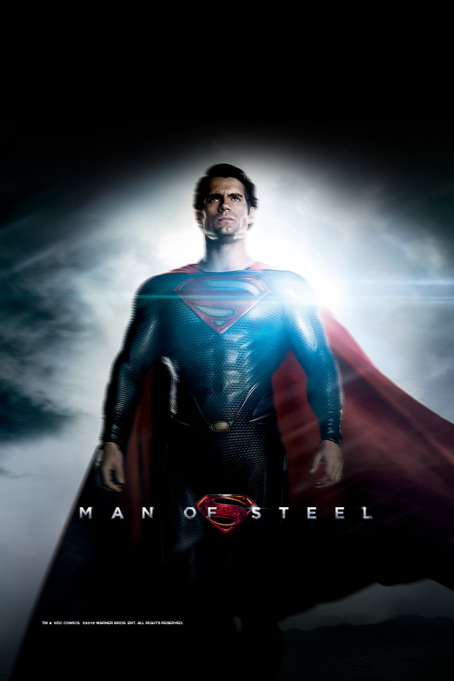 Man Of Steel Wallpaper By Visuasys Hd Desktop Wallpaper - Superman Man Of Steel Poster - HD Wallpaper 