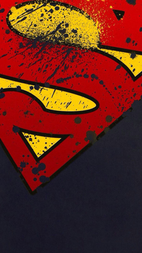 Grunge Superman Logo Iphone 6 / 6 Plus And Iphone 5/4 - HD Wallpaper 