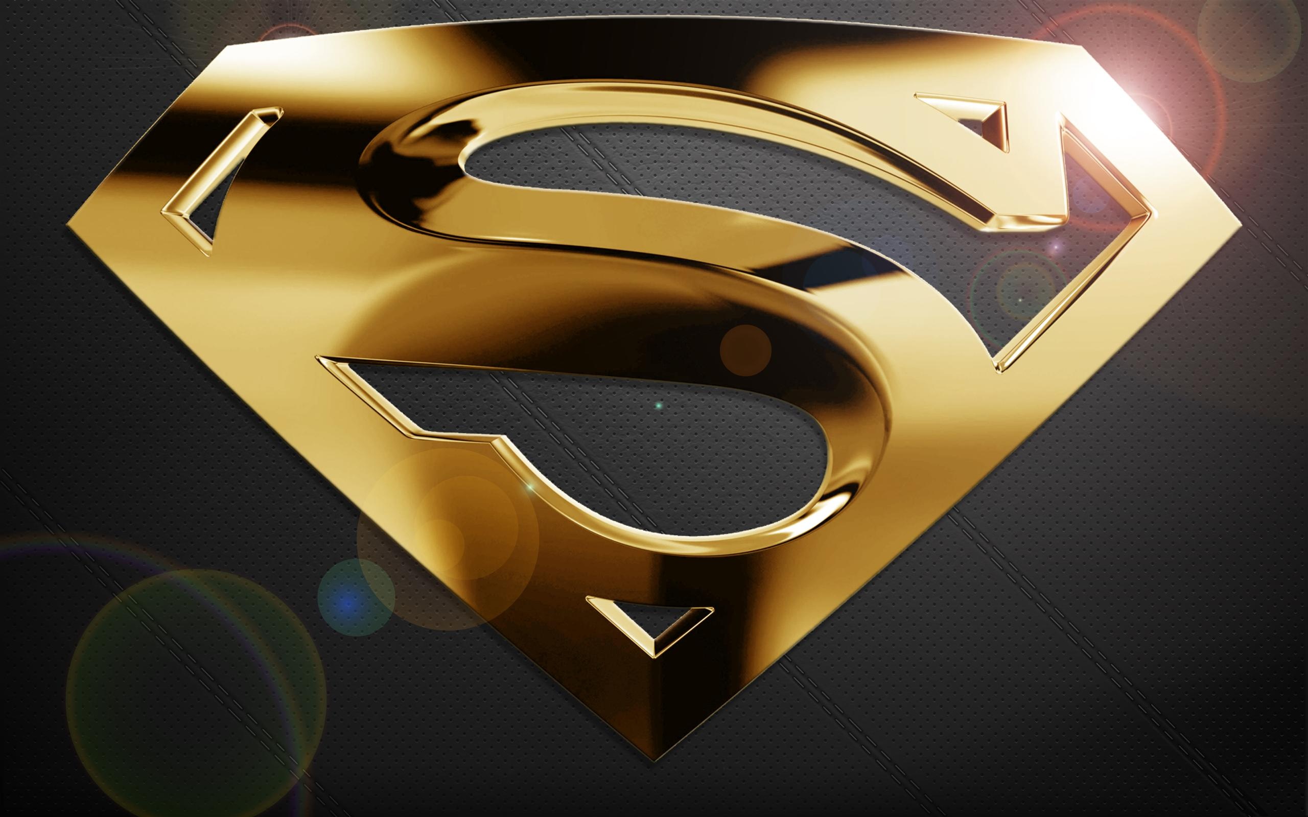 3d Superman Wallpapers Group - 1080p Wallpaper Superman Logo - 2560x1599  Wallpaper 
