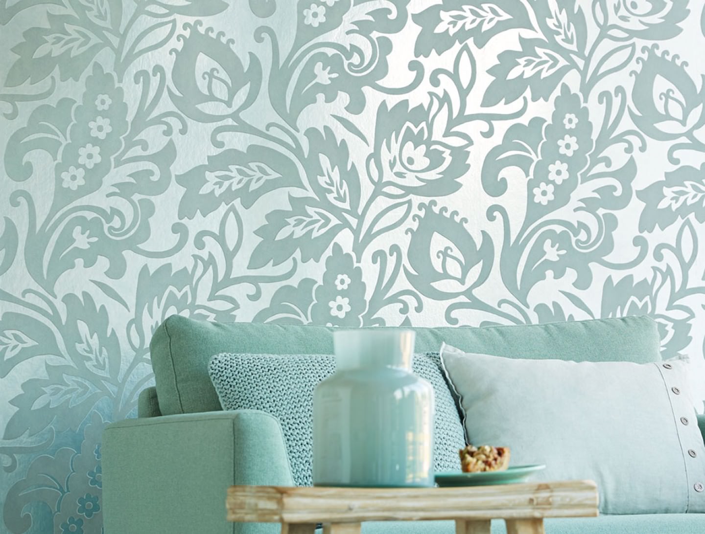 Papel Pintado Verde Turquesa - HD Wallpaper 