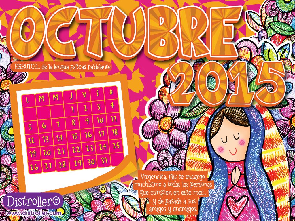 Distroller Mes De Octubre - HD Wallpaper 