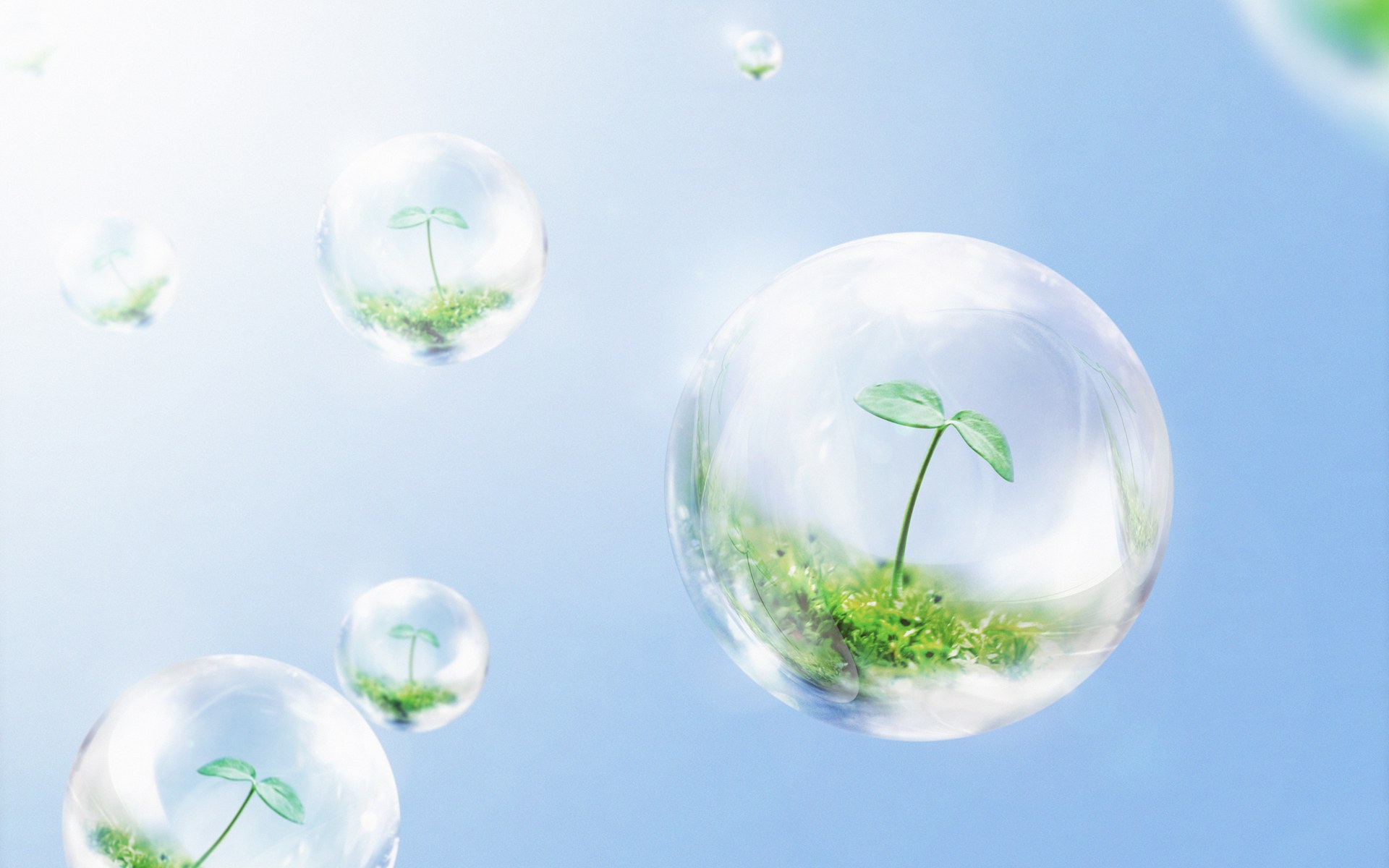 Eco Concept And Photo Manipulation Of Environment And - Nature Eco - HD Wallpaper 