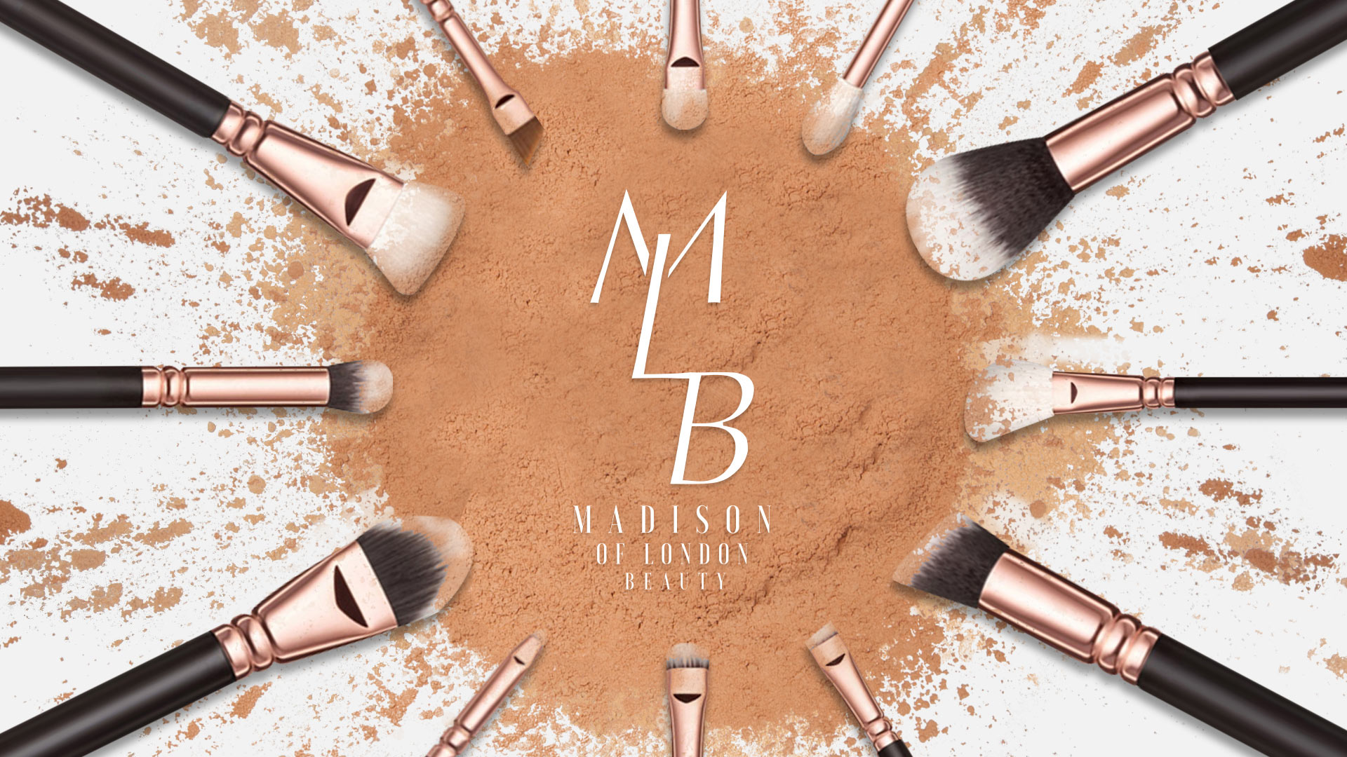 Beauty By Make Up Professional Brushes In Logo - HD Wallpaper 