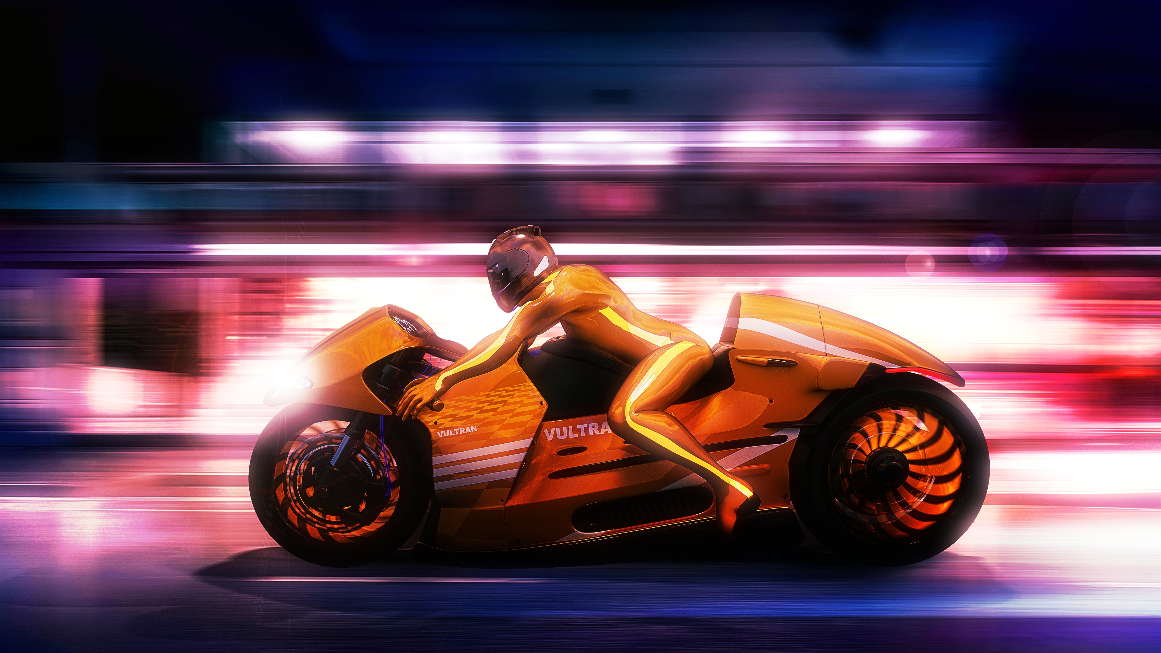 Vultran Type 3 Futuristic Concept Bike 4k Wallpapers - 4k Car Wallpaper Futuristic - HD Wallpaper 
