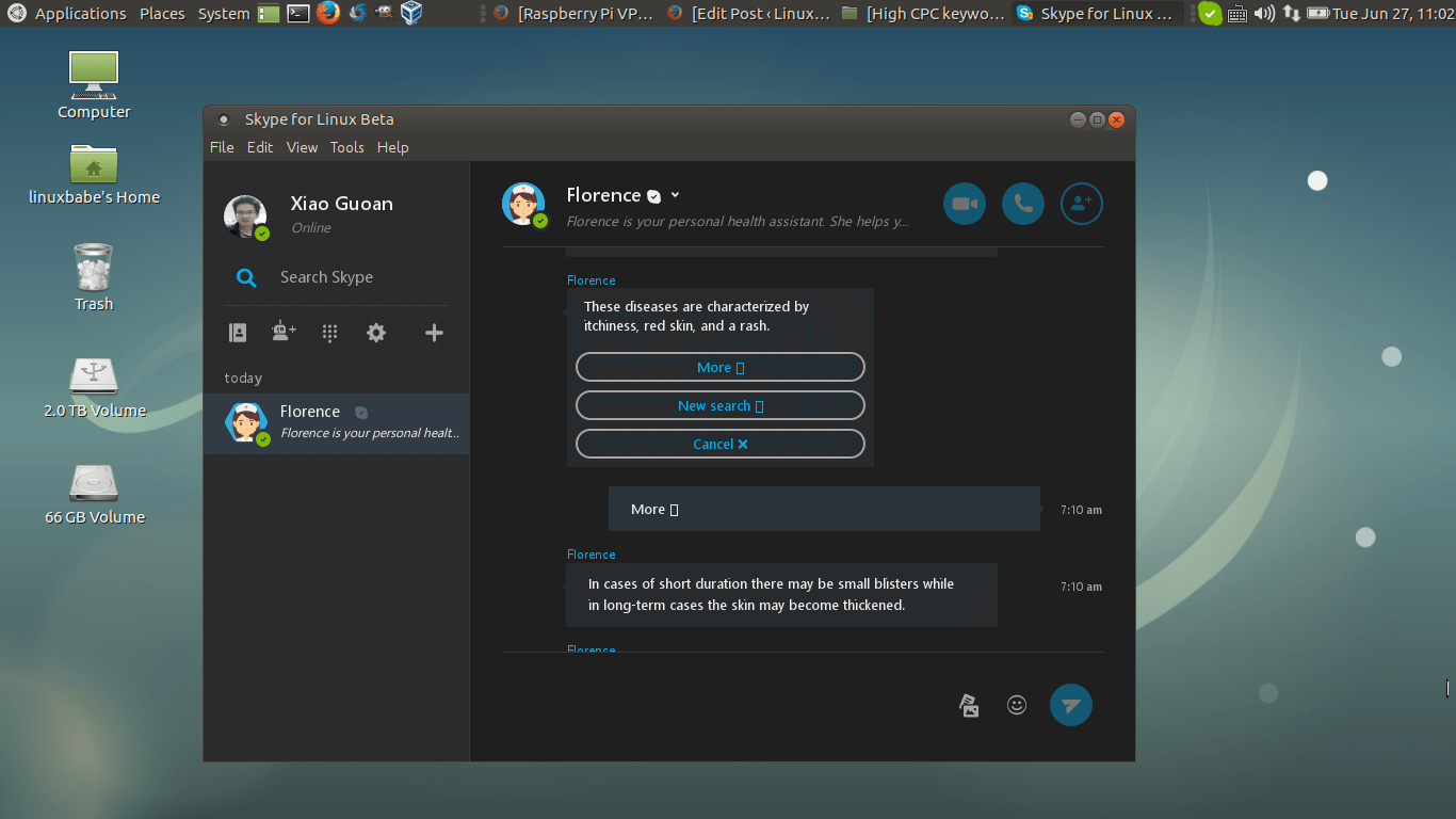 Install Skype For Linux Beta On Debian 9 Stretch - Linux Debian 9 - HD Wallpaper 