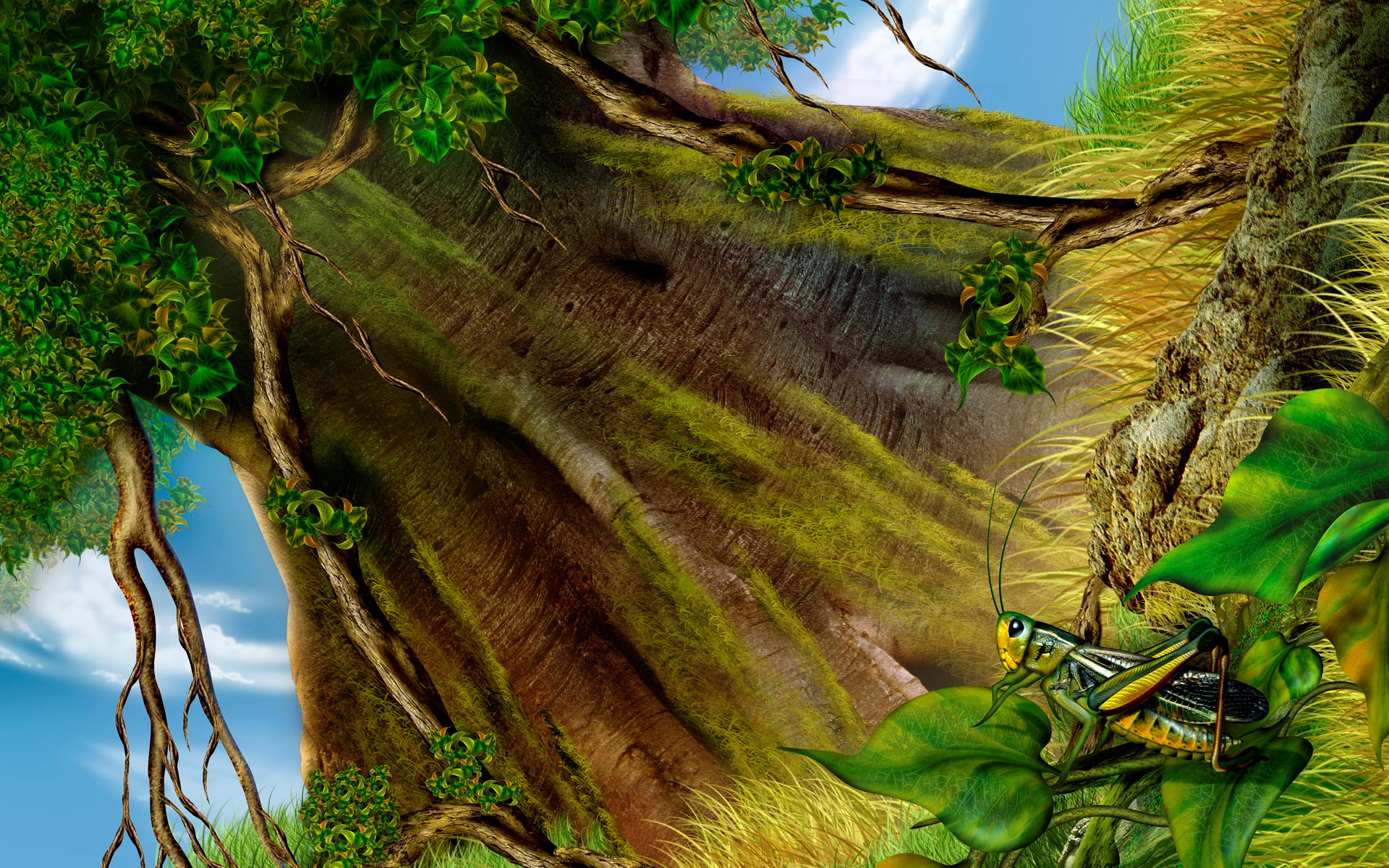 Nature Background Clipart For Brochure - HD Wallpaper 