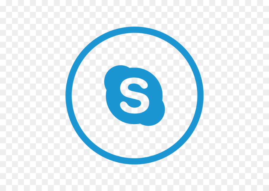 Logo Skype Computer Icons Social Media Communicatiemiddel - Png Transparent Free Blue Skype Icon Png - HD Wallpaper 