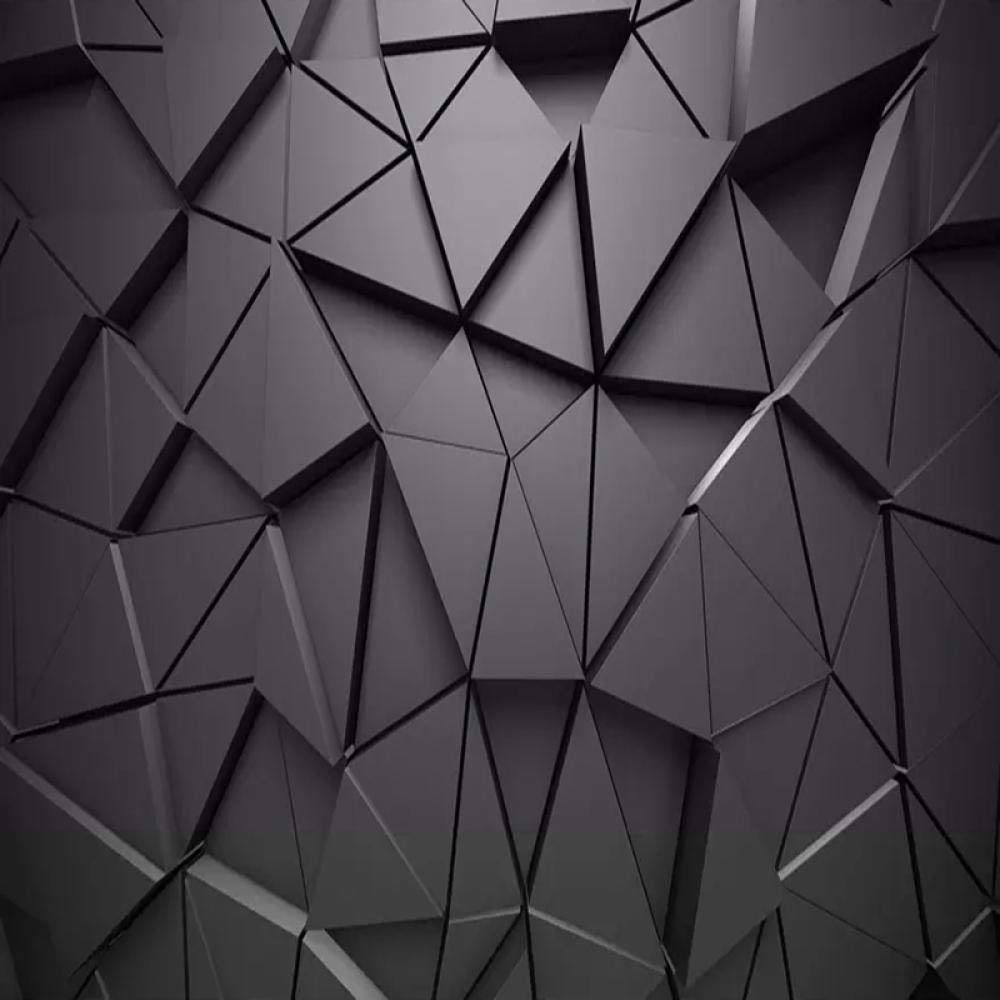Papel Pintado 3d Triángulo Gris Abstracto Pegatina - 3d Door Stickers White - HD Wallpaper 