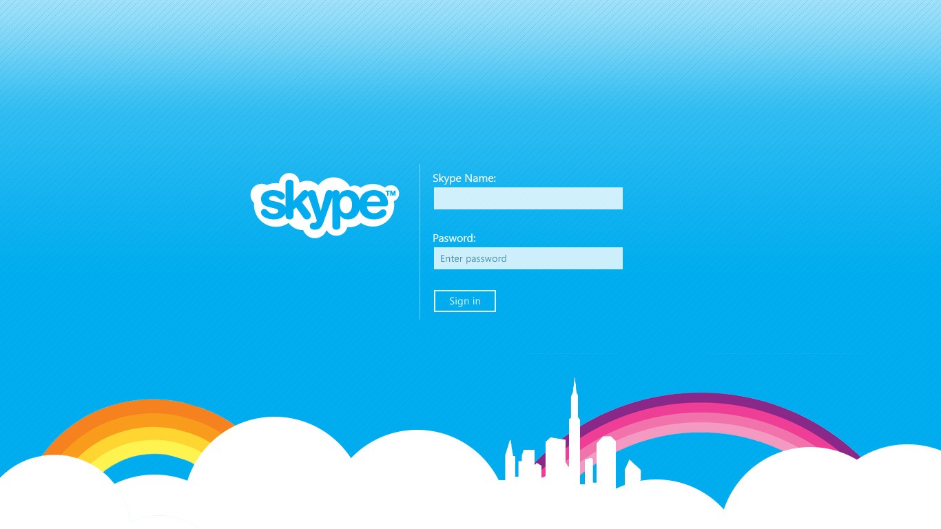 Skype - HD Wallpaper 