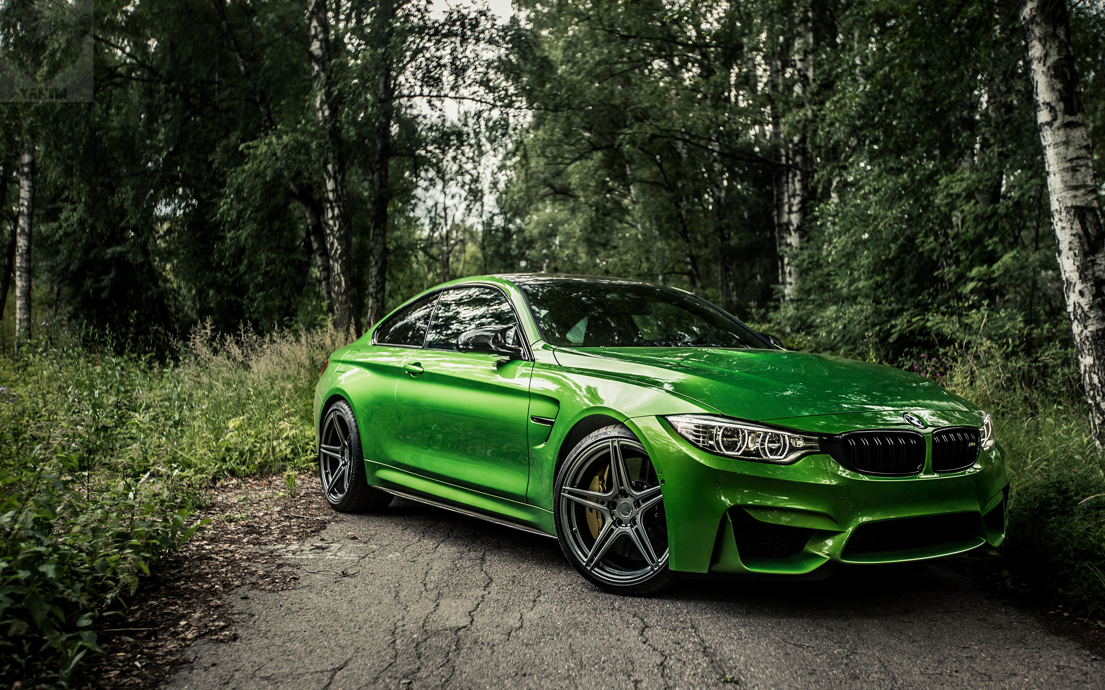 Bmw M4 Wallpaper Green - HD Wallpaper 