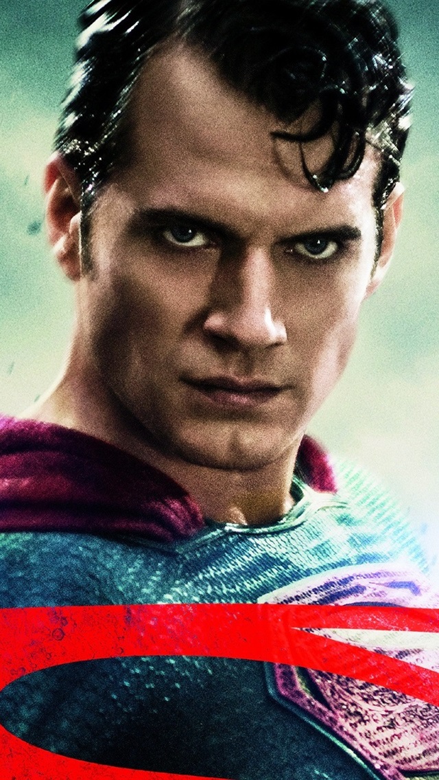 Iphone Wallpaper Henry Cavill, Batman V Superman - Man Of Steel - HD Wallpaper 