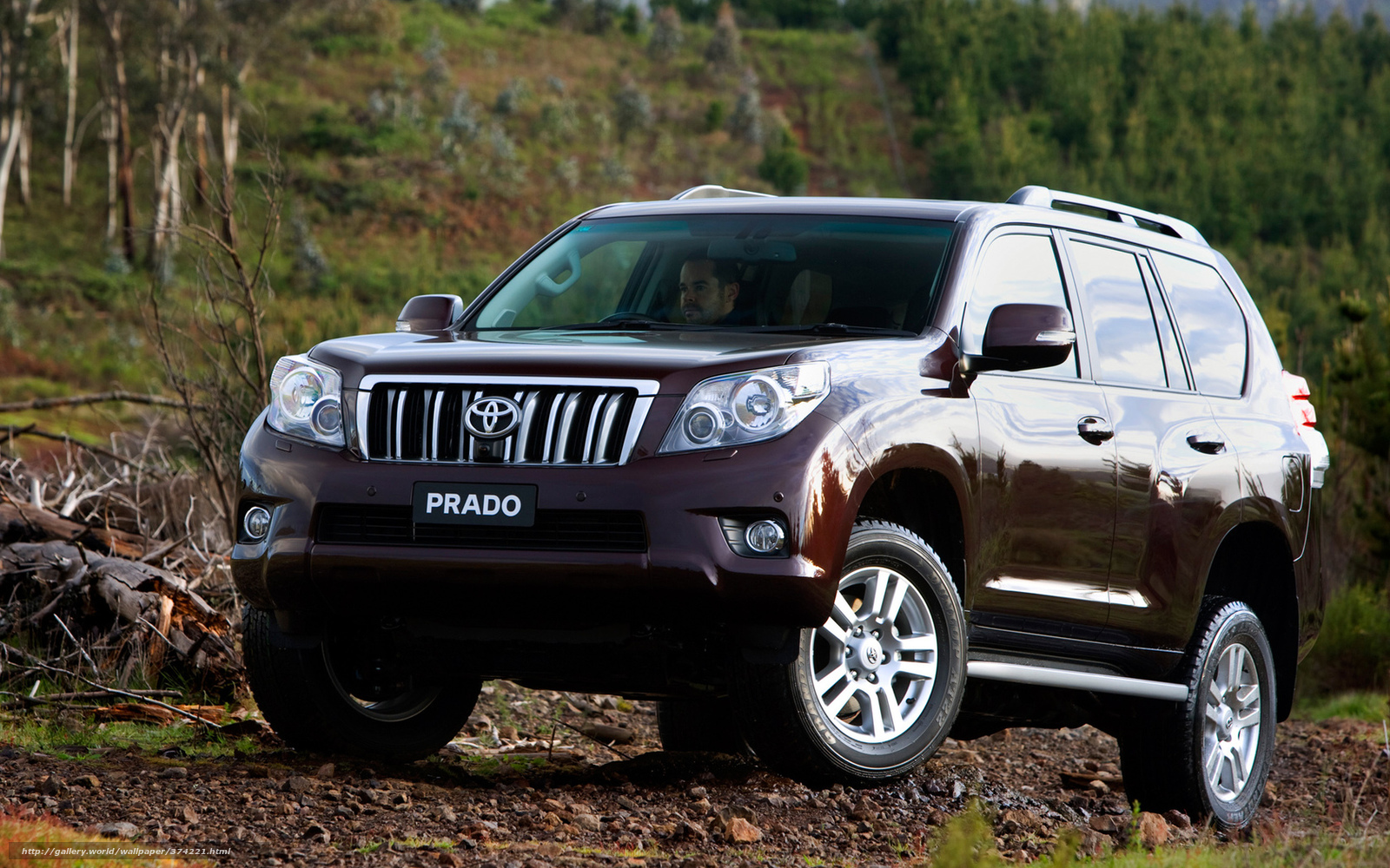 Download Wallpaper Toyota, Land, Cruiser, Prado Free - Toyota Land Cruiser Prado Toyota Prado 2019 - HD Wallpaper 