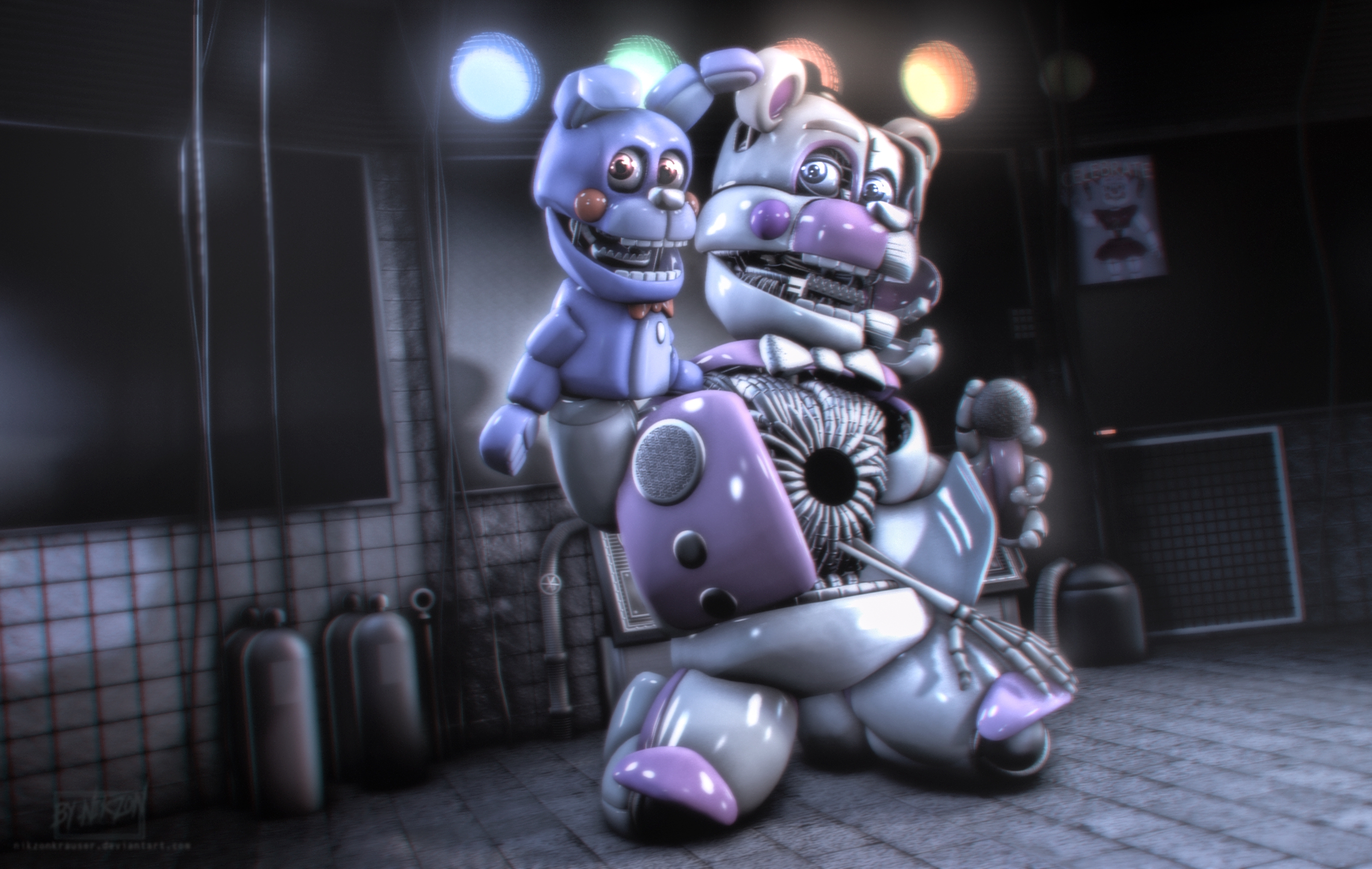 Fnaf Sex Sister Location - HD Wallpaper 